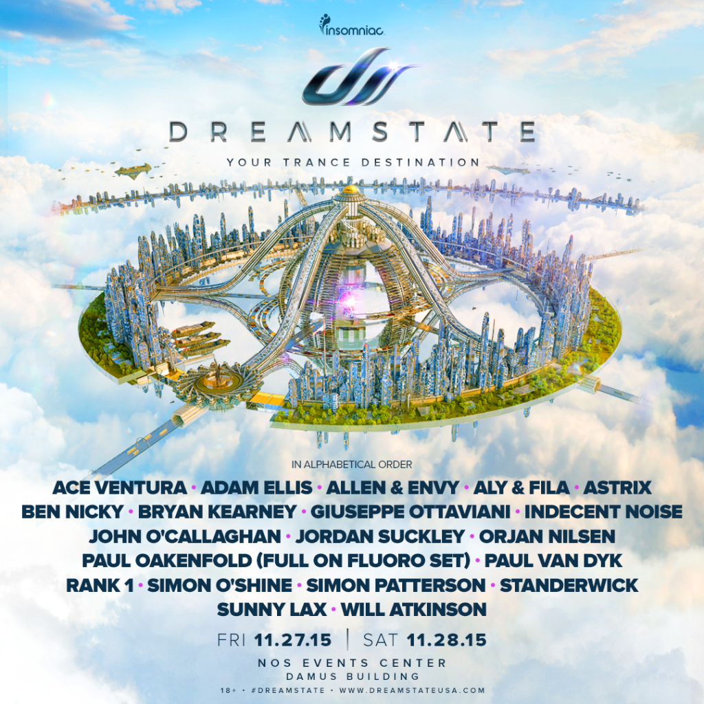 Insomniac's Trance Festival Dreamstate Sells Out In Only Four Hours