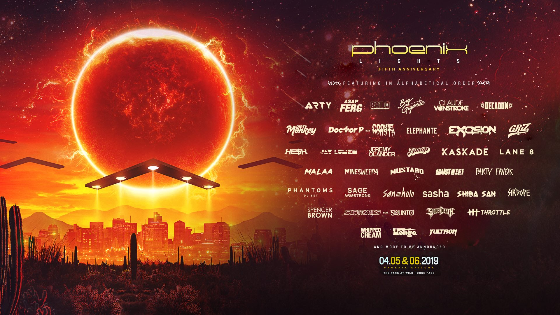 The Phoenix Lights Phase Two Lineup Has Landed