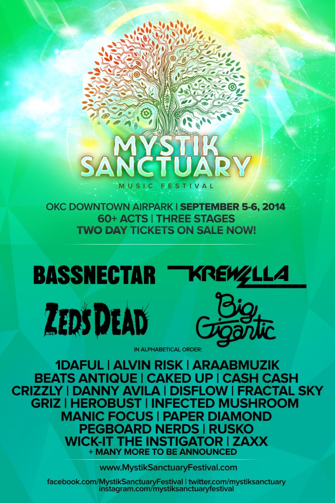 Mystik Sanctuary Single-day Tickets on-sale FRIDAY at 10AM CST ...