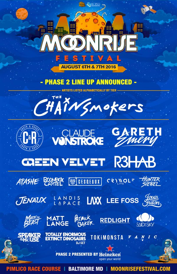 Moonrise Festival Reveals Diverse Phase 2 Lineup