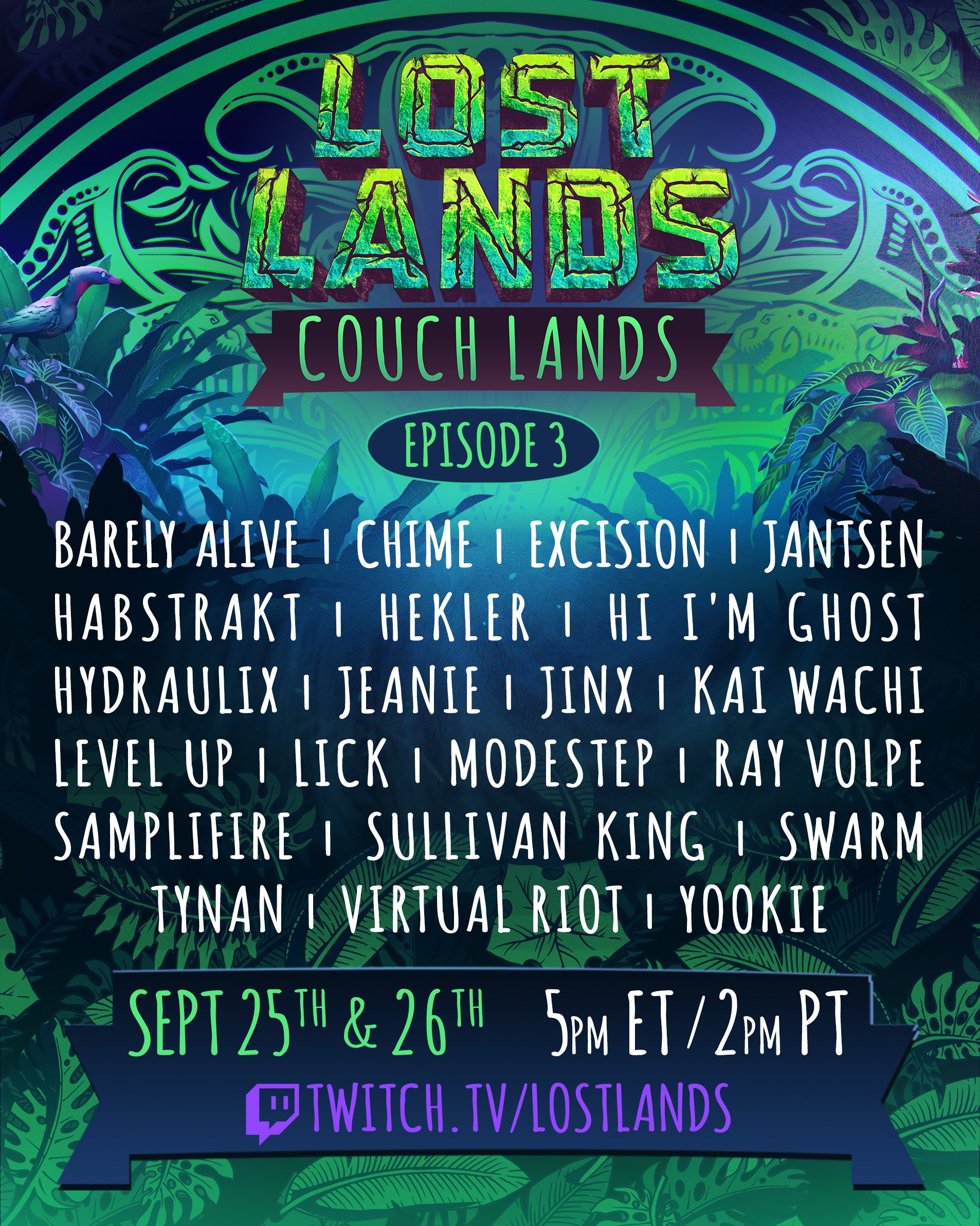 Excision Unveils Lineup For Edition Of Couch Lands