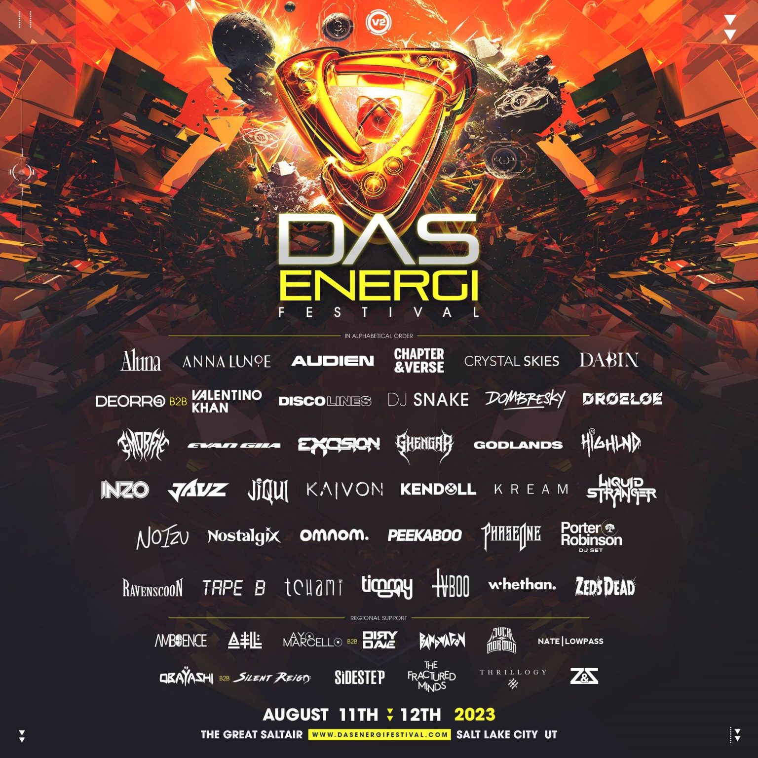 Utah’s Das Energi Reveals FullyLoaded Lineup For 2023